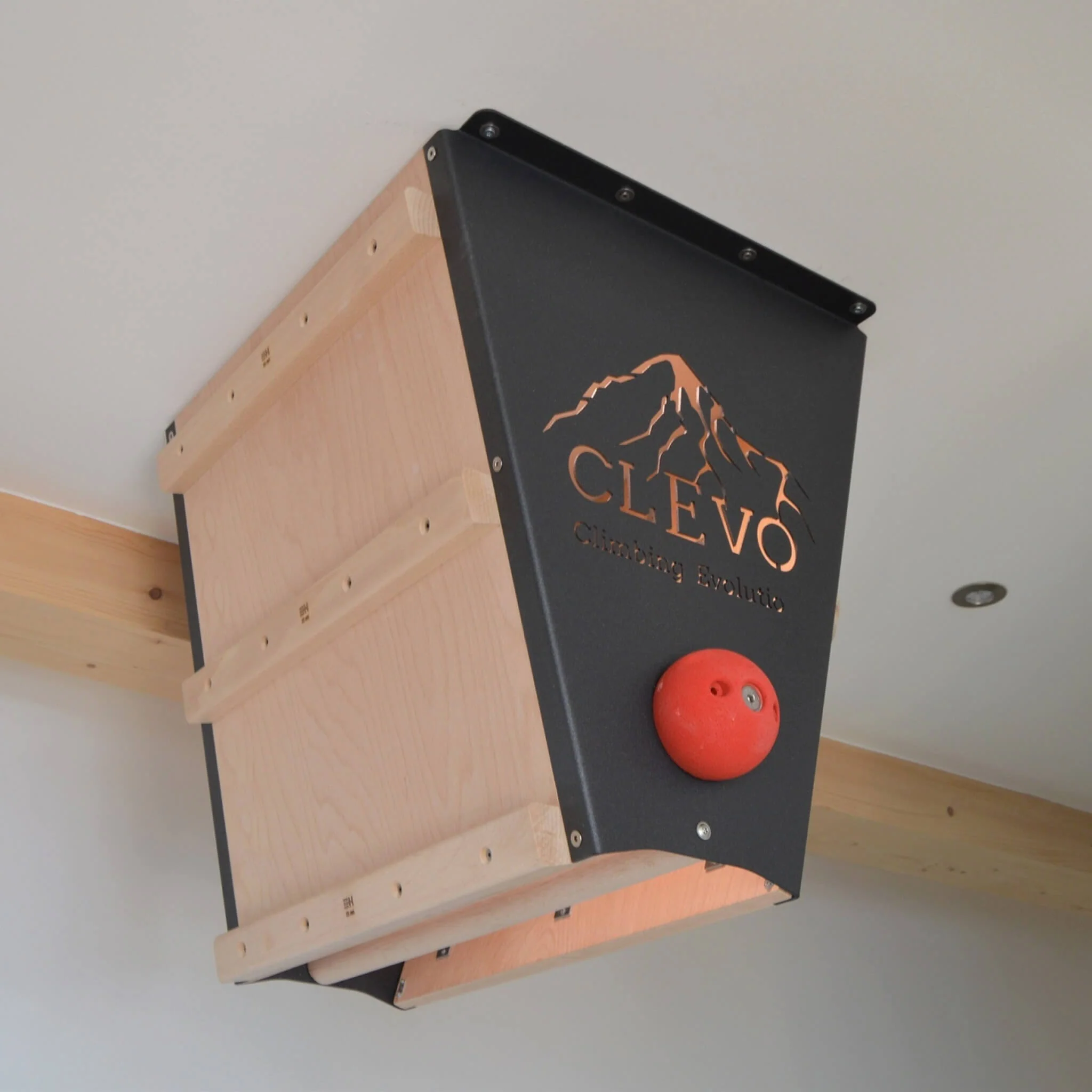 CLEVO L: Deckenbefestigung Campusboard, Klettergriffe und Klimmzugstange - Image 4