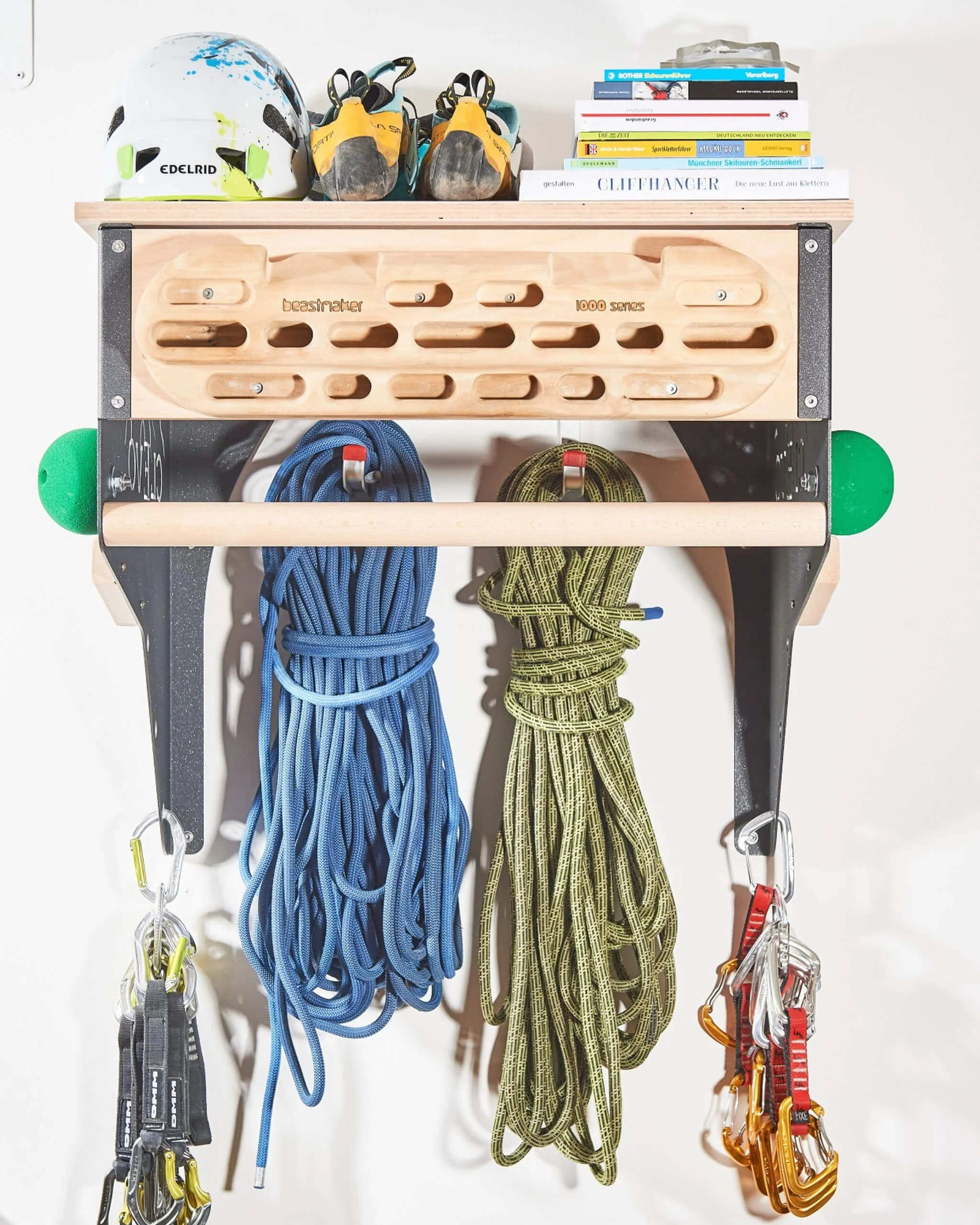 CLEVO WALL: Kletterwand für Zuhause, Wandbefestigung für Hangboard, Campusleisten, Kletterzubehör - Image 5