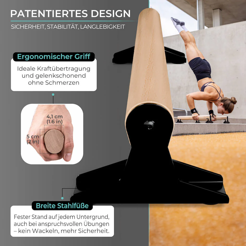 Minibarren aus Holz mit ergonomischem Griff, low oder medium Ausführung - Image 10