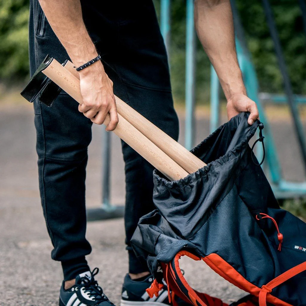 Minibarren aus Holz mit ergonomischem Griff, low oder medium Ausführung - Image 17